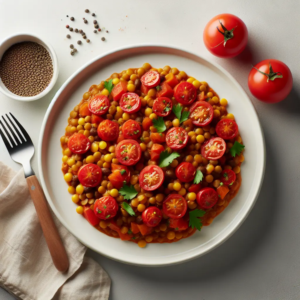 Vegan Lentil and Tomato Stew