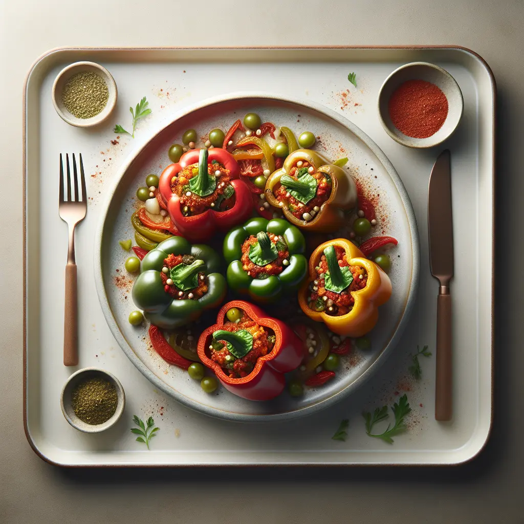 Vegan Stuffed Bell Peppers