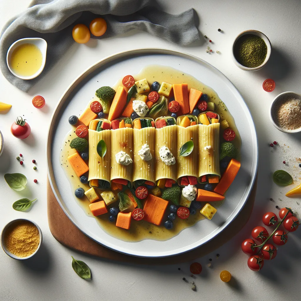 Autumn Vegetable and Ricotta Cannelloni