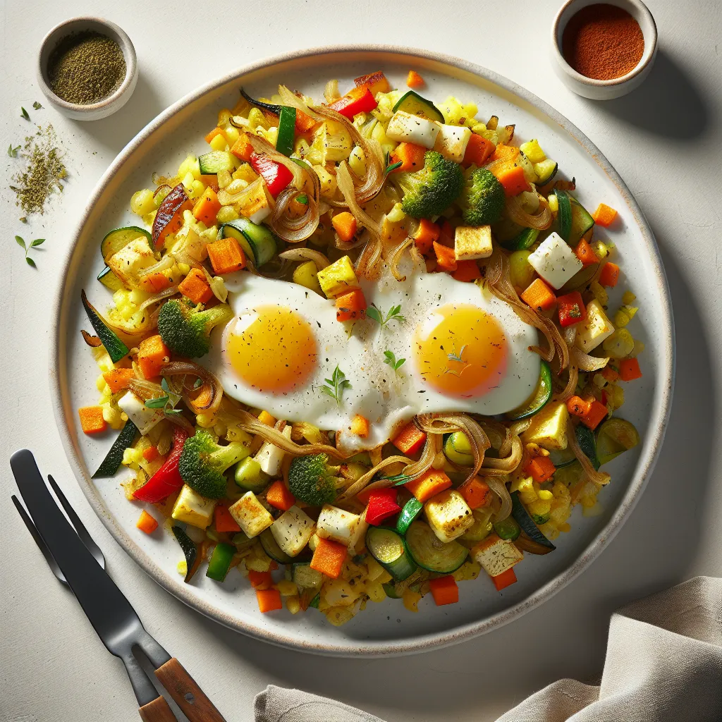 Autumn Vegetable Breakfast Hash