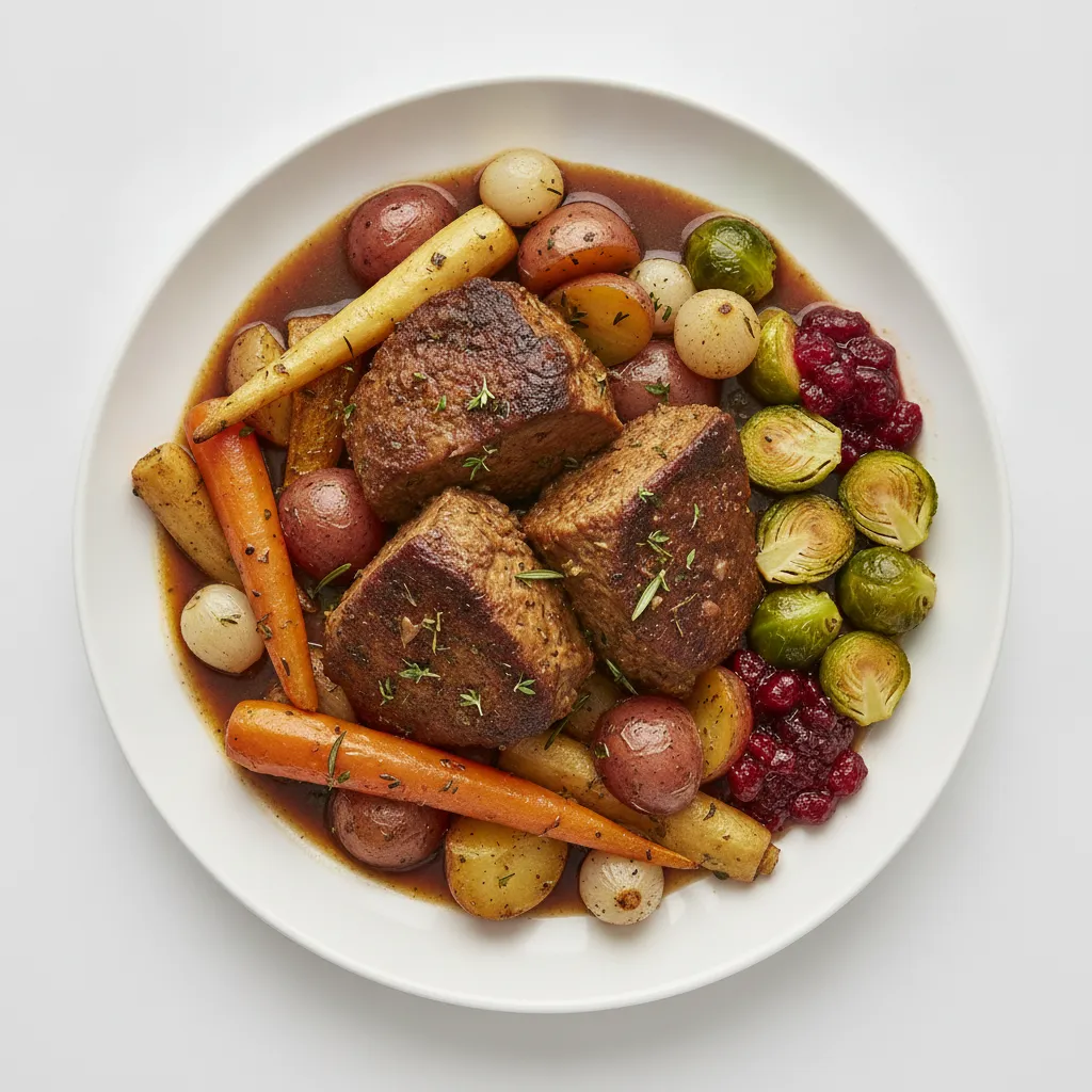 Vegetarian Pot Roast with Vegetables