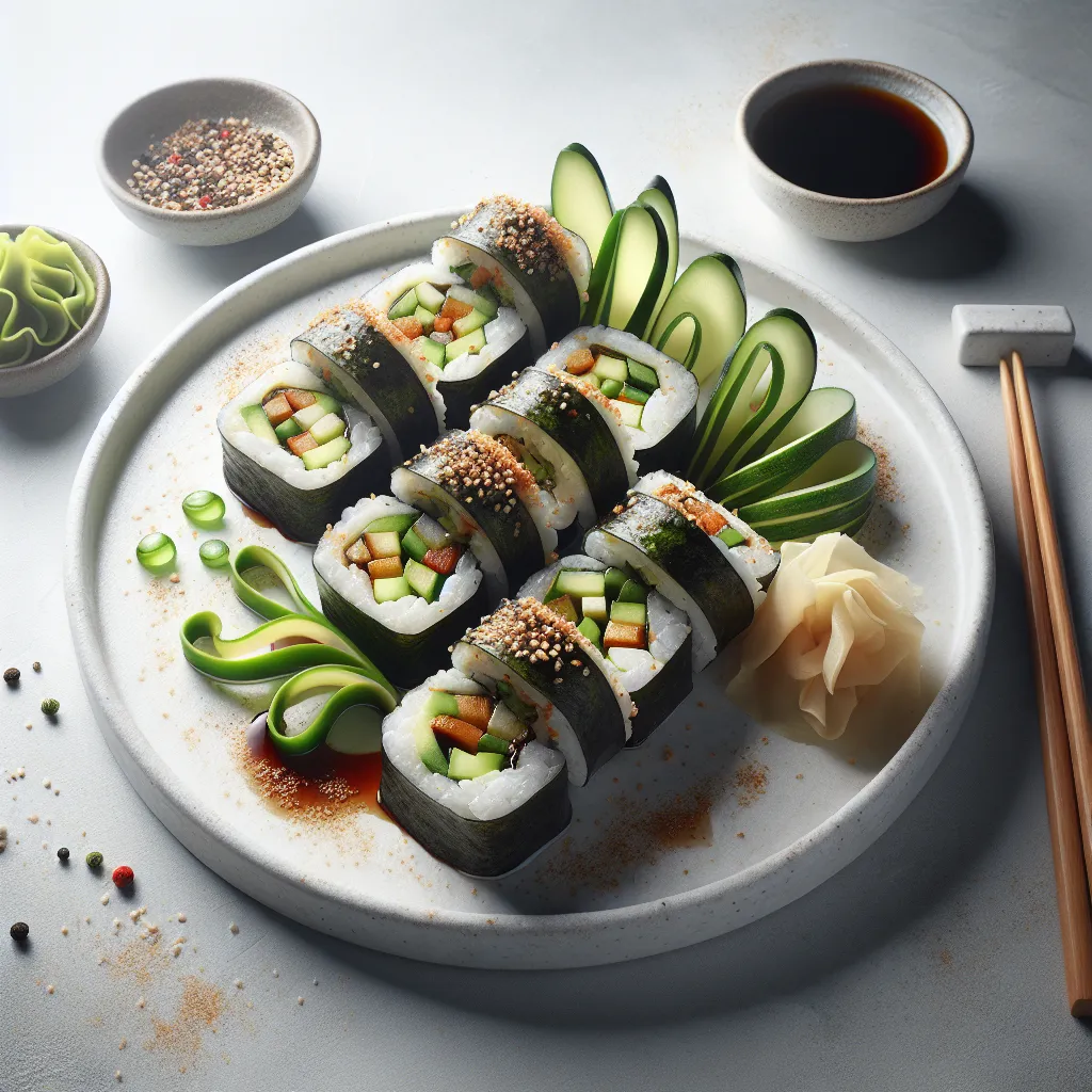Vegetarian Sushi Rolls